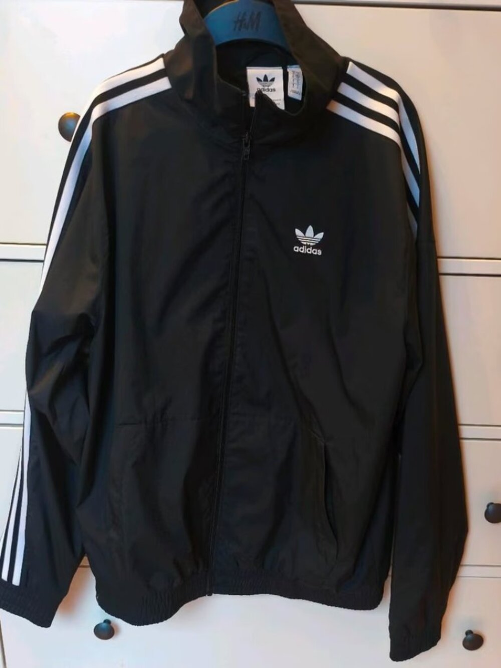 Adidas Originals Firebird Track Jacket — Black, Size S